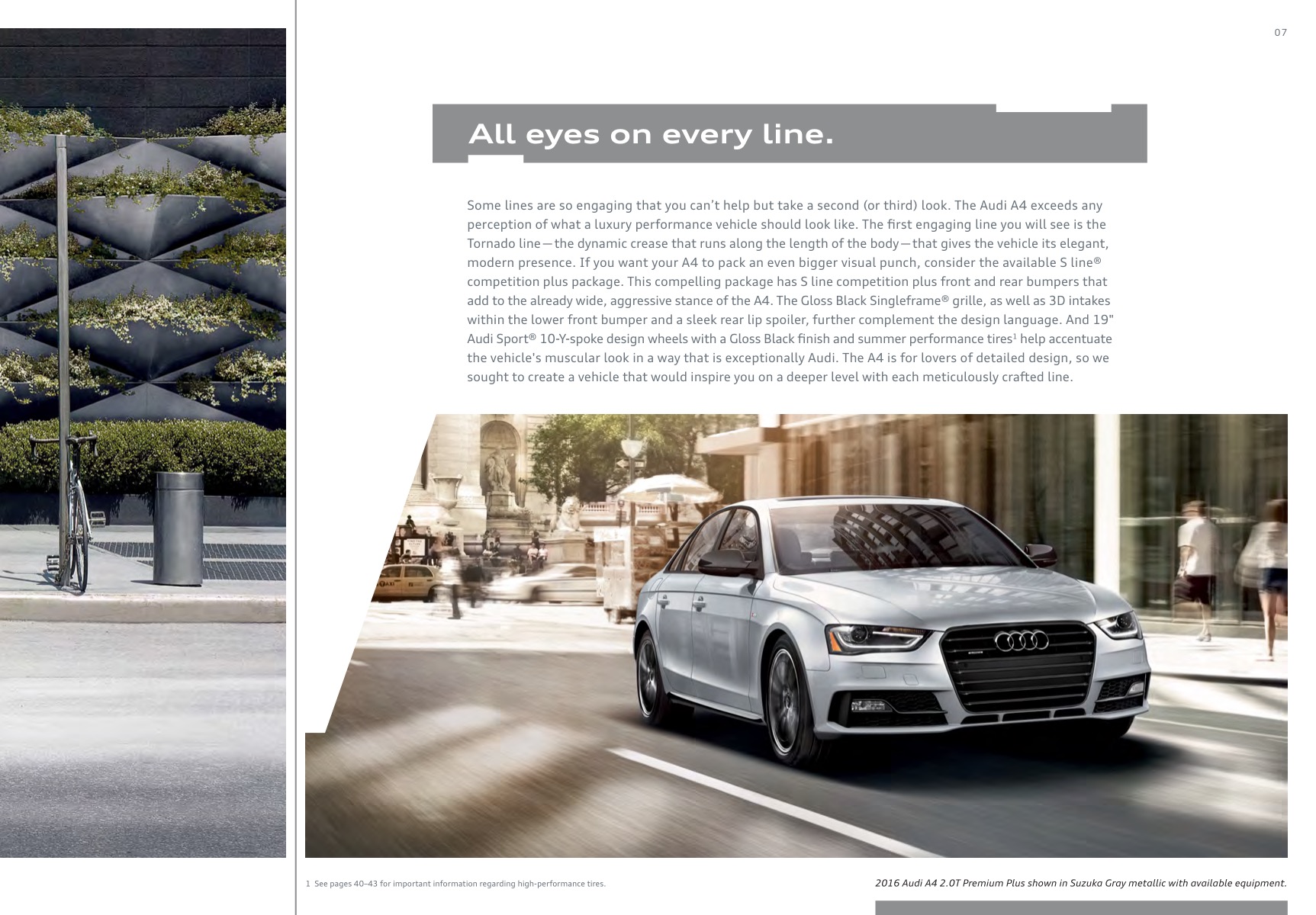 2016 Audi A4 Brochure Page 4